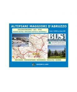 Edizioni Il Lupo Altipiani Maggiori D'Abruzzo carta 1:25.000