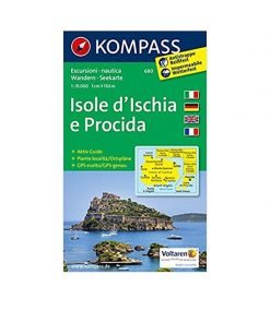 Kompass 680 Isole D'Ischia E Procida carta 1:15.000