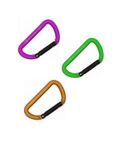 Kong Mini D (colori vari, 1 pz.) moschettone per accessori