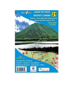 Edizioni il Lupo n.21 Lago di Vico, Monti Cimini carta 1:25.000
