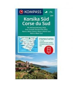 Kompass 2251 Korsika Sud set 3 carte 1:50.000