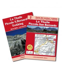 L'escursionista Ed. - n.2 La Thuile Piccolo San Bernardo carta 1:25000