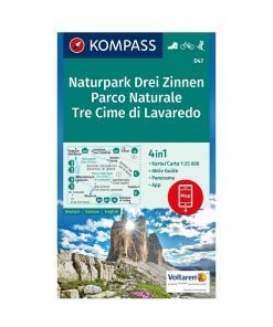 Kompass 047 Parco Naturale Tre Cime di Lavaredo carta 1:25.000