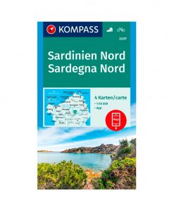 Kompass 2497 Sardegna Nord 4 carte 1:50.000