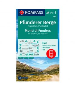 Kompass 081 Monti di Fundres carta 1:25.000