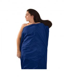 Silk & Cotton Travel Liner (Navy) - immagine 2