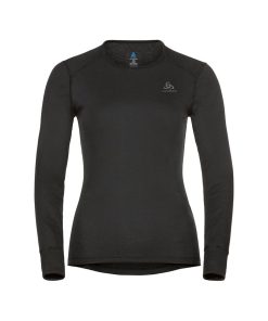 BL Top Crew Neck L/S Active X-Warm Eco W (Black)
