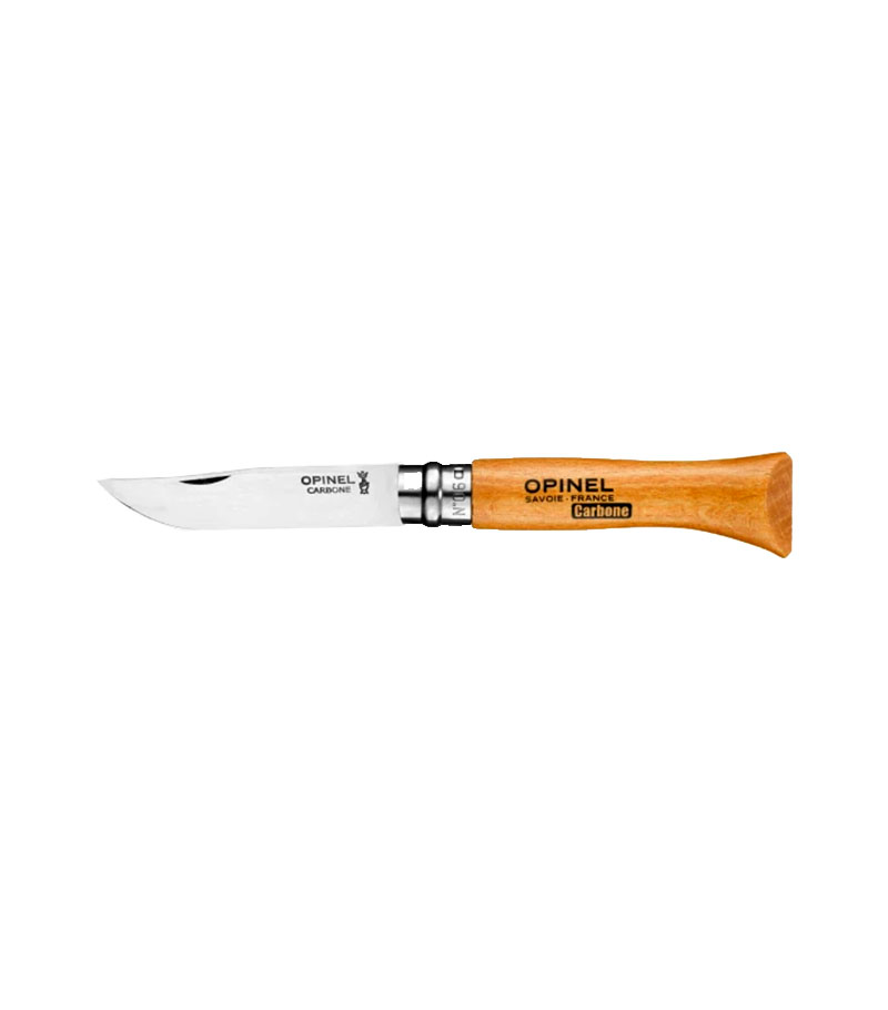 Opinel Virobloc N° 6 Carbon Coltellino tascabile