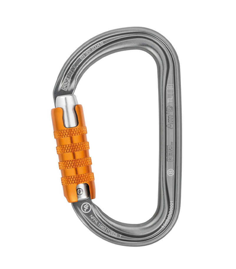Petzl Am'D Moschettone asimmetrico leggero