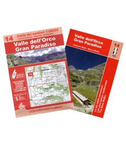 L'Escursionista Editore N. 14 Valle dell'Orco, Gran Paradiso Carta 1:25.000